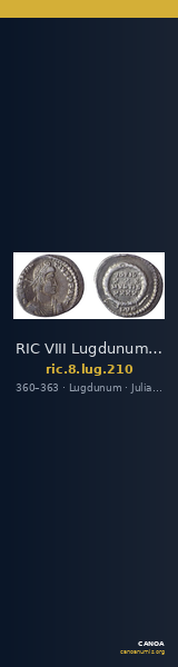 RIC VIII Lugdunum 210 — CANOA