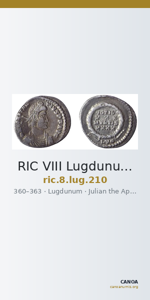 RIC VIII Lugdunum 210 — CANOA