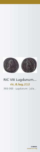 RIC VIII Lugdunum 212 — CANOA