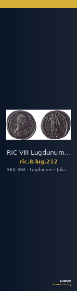 RIC VIII Lugdunum 212 — CANOA