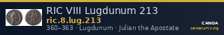 RIC VIII Lugdunum 213 — CANOA