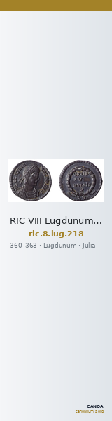 RIC VIII Lugdunum 218 — CANOA