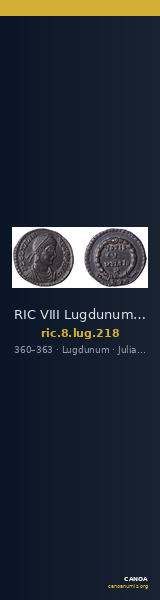 RIC VIII Lugdunum 218 — CANOA