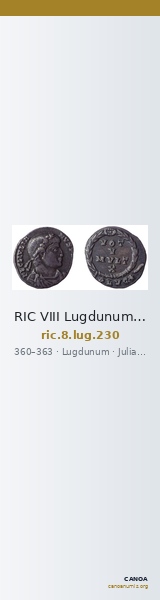 RIC VIII Lugdunum 230 — CANOA