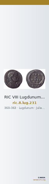 RIC VIII Lugdunum 231 — CANOA