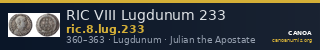 RIC VIII Lugdunum 233 — CANOA