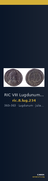 RIC VIII Lugdunum 234 — CANOA