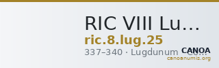 RIC VIII Lugdunum 25 — CANOA