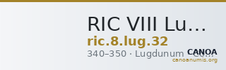 RIC VIII Lugdunum 32 — CANOA