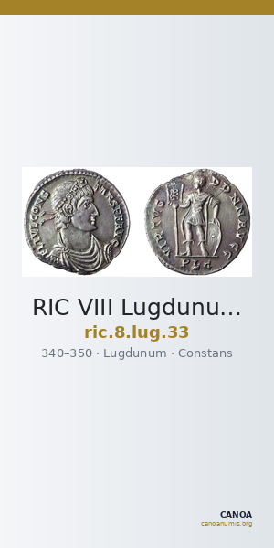 RIC VIII Lugdunum 33 — CANOA