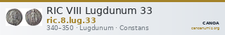 RIC VIII Lugdunum 33 — CANOA