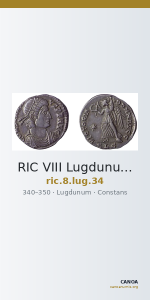 RIC VIII Lugdunum 34 — CANOA