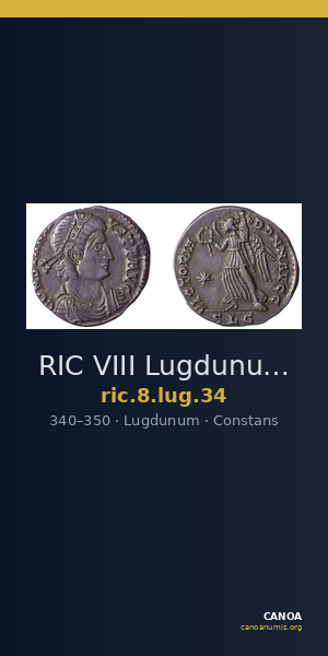 RIC VIII Lugdunum 34 — CANOA