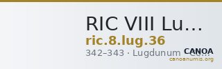 RIC VIII Lugdunum 36 — CANOA