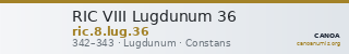 RIC VIII Lugdunum 36 — CANOA