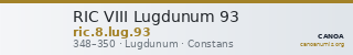 RIC VIII Lugdunum 93 — CANOA
