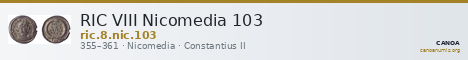 RIC VIII Nicomedia 103 — CANOA