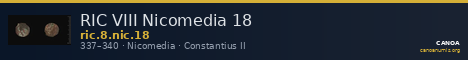 RIC VIII Nicomedia 18 — CANOA