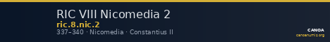RIC VIII Nicomedia 2 — CANOA