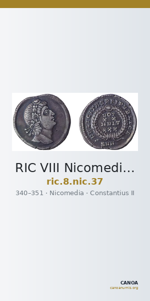 RIC VIII Nicomedia 37 — CANOA