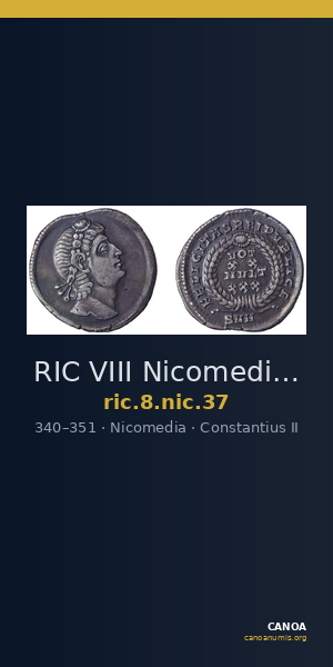 RIC VIII Nicomedia 37 — CANOA