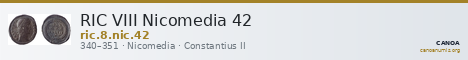 RIC VIII Nicomedia 42 — CANOA