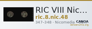 RIC VIII Nicomedia 48 — CANOA