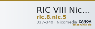 RIC VIII Nicomedia 5 — CANOA