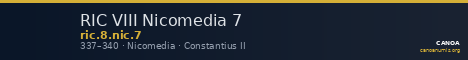 RIC VIII Nicomedia 7 — CANOA