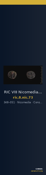 RIC VIII Nicomedia 73 — CANOA