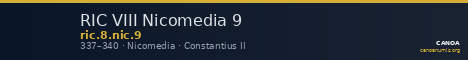 RIC VIII Nicomedia 9 — CANOA