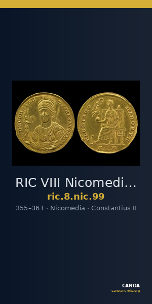 RIC VIII Nicomedia 99 — CANOA