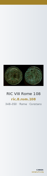 RIC VIII Rome 108 — CANOA