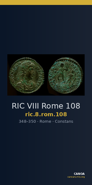 RIC VIII Rome 108 — CANOA