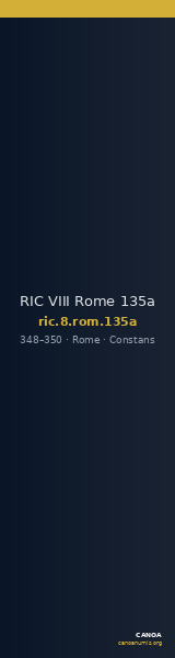RIC VIII Rome 135a — CANOA
