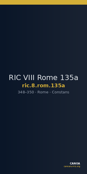 RIC VIII Rome 135a — CANOA