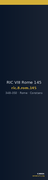 RIC VIII Rome 145 — CANOA
