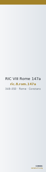 RIC VIII Rome 147a — CANOA