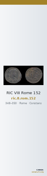 RIC VIII Rome 152 — CANOA