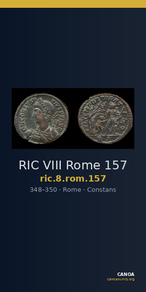 RIC VIII Rome 157 — CANOA
