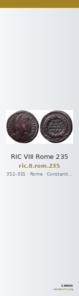 RIC VIII Rome 235 — CANOA