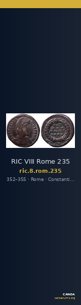 RIC VIII Rome 235 — CANOA