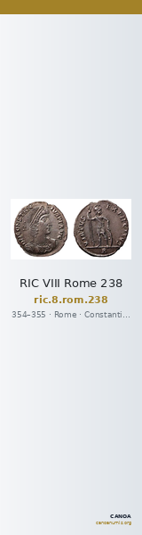 RIC VIII Rome 238 — CANOA