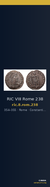 RIC VIII Rome 238 — CANOA