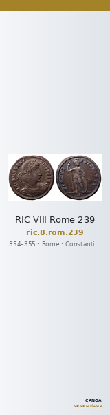 RIC VIII Rome 239 — CANOA