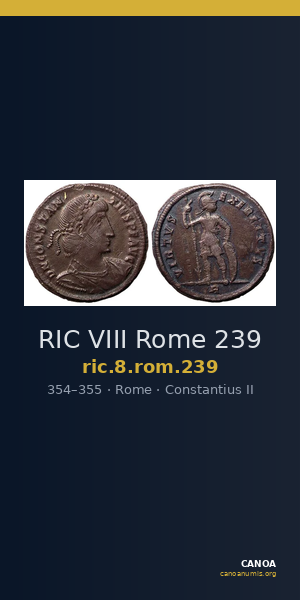 RIC VIII Rome 239 — CANOA