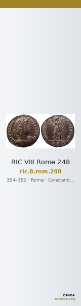 RIC VIII Rome 248 — CANOA