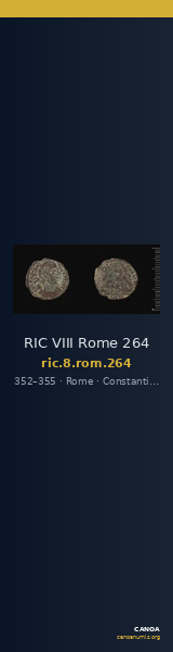 RIC VIII Rome 264 — CANOA