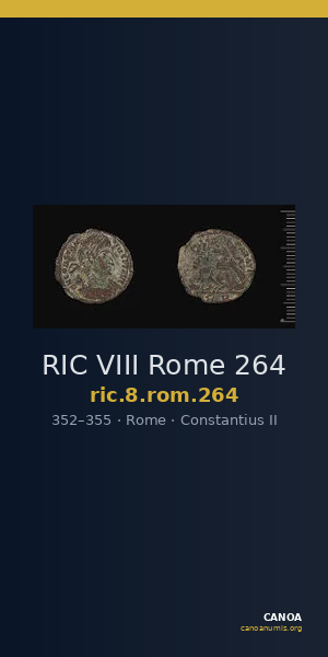 RIC VIII Rome 264 — CANOA