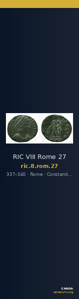 RIC VIII Rome 27 — CANOA